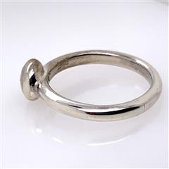 James Avery Synthetic Sapphire Sterling Silver Rememberance Ring